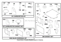 ENGINE BRIGGS &amp; STRATTON MODEL 28Q777-0668-E1(6)