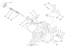 HYDRO TRANSAXLE ASSEMBLY(4)