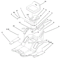 REAR BODY &amp; SEAT ASSEMBLY