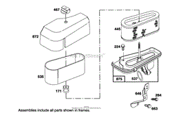 ENGINE BRIGGS &amp; STRATTON MODEL 28M707-0122-01(3)