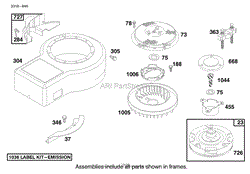 ENGINE BRIGGS &amp; STRATTON MODEL 28N707-0631-A1(2)