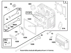 ENGINE BRIGGS &amp; STRATTON MODEL 28N707-0631-A1(4)