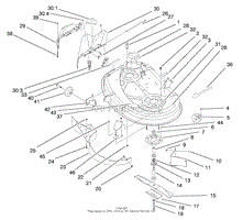 DECK ASSEMBLY (38&quot; CUTTING UNIT)