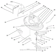 38&quot; DECK ASSEMBLY