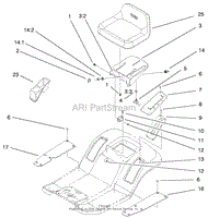 REAR BODY &amp; SEAT ASSEMBLY