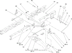 HEIGHT-OF-CUT COMPONENT ASSEMBLY