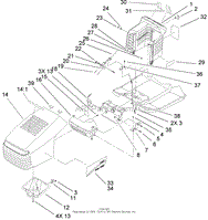 HOOD AND TOWER ASSEMBLY