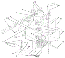 HYDRO TRANSAXLE ASSEMBLY(3)