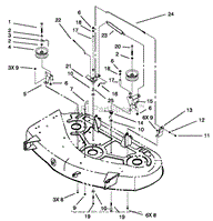 BRAKE AND IDLER ASSEMBLY