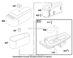 ENGINE BRIGGS &amp; STRATTON MODEL 28Q777-0690-E1(2)