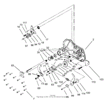 HOUSING AND BEARING ASSEMBLY