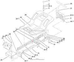 FRAME AND BODY ASSEMBLY