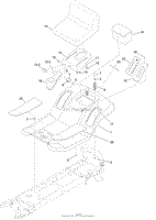 REAR BODY AND SEAT ASSEMBLY