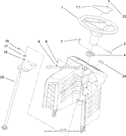 FIXED STEERING ASSEMBLY