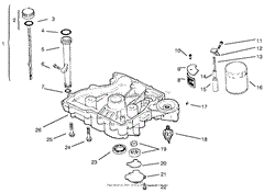 OIL PAN/LUBRICATION-KOHLER