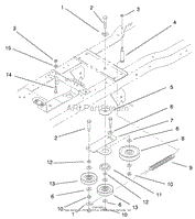 HYDRO DRIVE COMPONENTS ASSEMBLY