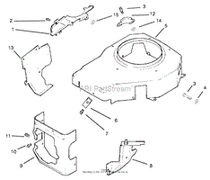 BLOWER HOUSING &amp; BAFFLES(2)