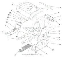 FENDER &amp; FOOTREST ASSEMBLY