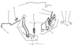 ENGINE CONTROLS ASSEMBLY KOHLER MODELS CV460S-26505 AND CV460S-26506