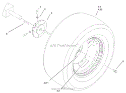 REAR WHEELS ASSEMBLY