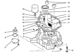 OIL BASE &amp; PUMP ASSEMBLY