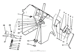 STEERING SHAFT AND INDICATOR ASSEMBLY