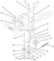 HYDRO DRIVE COMPONENTS ASSEMBLY