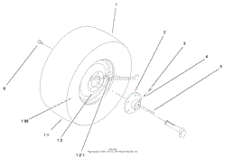 REAR WHEEL ASSEMBLY