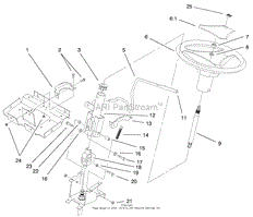 STEERING WHEEL &amp; TILT ASSEMBLY