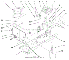 HOODSTAND &amp; FIREWALL ASSEMBLY