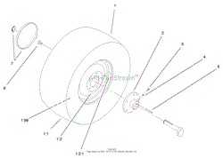 REAR WHEEL ASSEMBLY