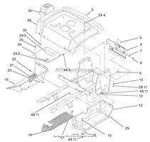 FENDER AND FOOTREST ASSEMBLY