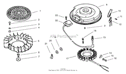 GROUP 5-IGNITION / ELECTRICAL ASSEMBLY KOHLER MODEL NO. CV18S-61529