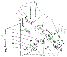 GROUP 9-ENGINE CONTROL ASSEMBLY MODEL NO. KOHLER CV18S-61529