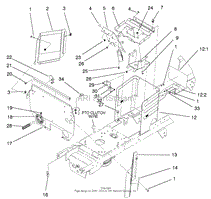 HOODSTAND AND FIREWALL ASSEMBLY