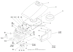 HOOD AND GRILL ASSEMBLY