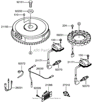 ELECTRIC EQUIPMENT ASSEMBLY KAWASAKI FH580V-DS06