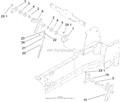 MANUAL LIFT LEVER ASSEMBLY