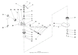 CYLINDER BLOCK ASSEMBLY TRANSAXLE ASSEMBLY NO. 104-4310