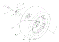 REAR WHEEL ASSEMBLY