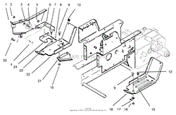 BELT GUARD &amp; FOOTRESTS