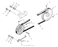 DRIVE BELT AND PULLEYS