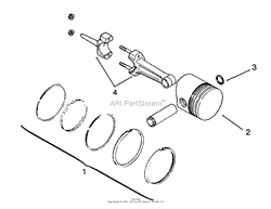 PISTON AND RINGS