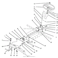 FRONT AXLE AND STEERING