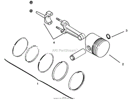 PISTON AND RINGS