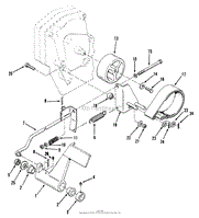 CLUTCH, BRAKE AND SPEED CONTROL LINKAGE