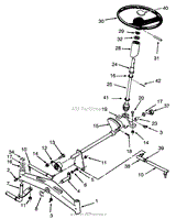 FRONT AXLE AND STEERING