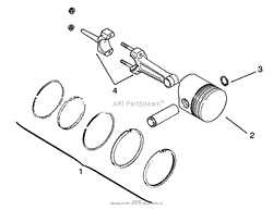 PISTON AND RINGS