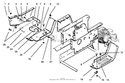 BELT GUARD &amp; FOOTRESTS