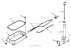 OIL PAN AND DIPSTICK